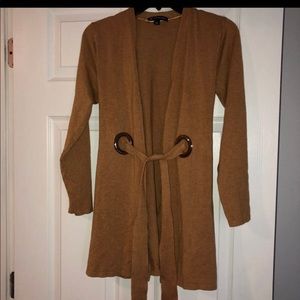 INC International Concept Grommets Details Cardigan